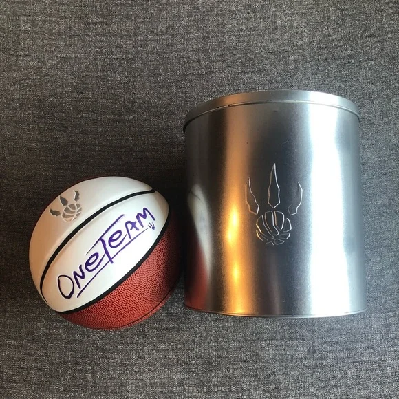 NBA Toronto Raptors “One Team” Mini Basketball - Picture 1 of 8